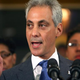 Chicago Mayor Rahm Emanuel speaks during a press conference with community leaders and family members of murder victims at St. Sabina Church, Jan. 3, 2013, in Chicago.
Scott Olson/Getty Images